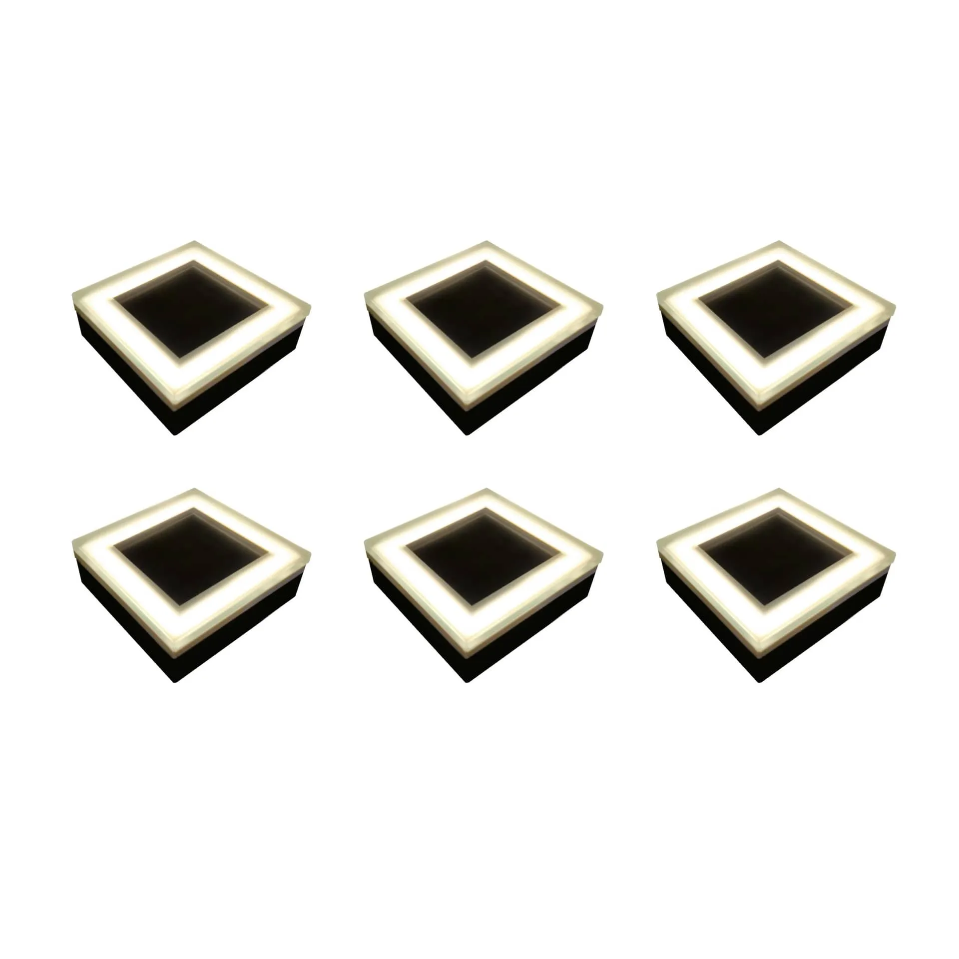 Lumengy 4x4 Solar 6 Pack - Sustainable and Efficient Outdoor Lighting