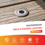 Lumengy deck and pavers lights