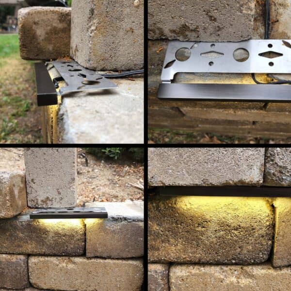 LUMENGY LED Hardscape Lighting Low Voltage Steps Paver Lights Wall Lights Planters 15