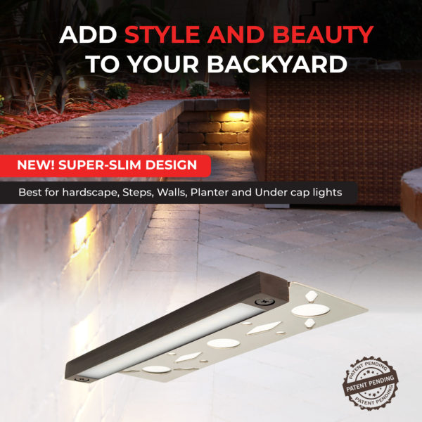Flexible Installation Options for Solid Brass Hardscape Lights