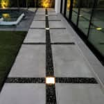 Lumengy Paver Light 4x4 Inch showing its length, width, and height