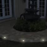 Lumengy Paver Light by Water Fountain