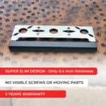 No Visible Screws - Hardscape Light Detail with 5 Years Warranty