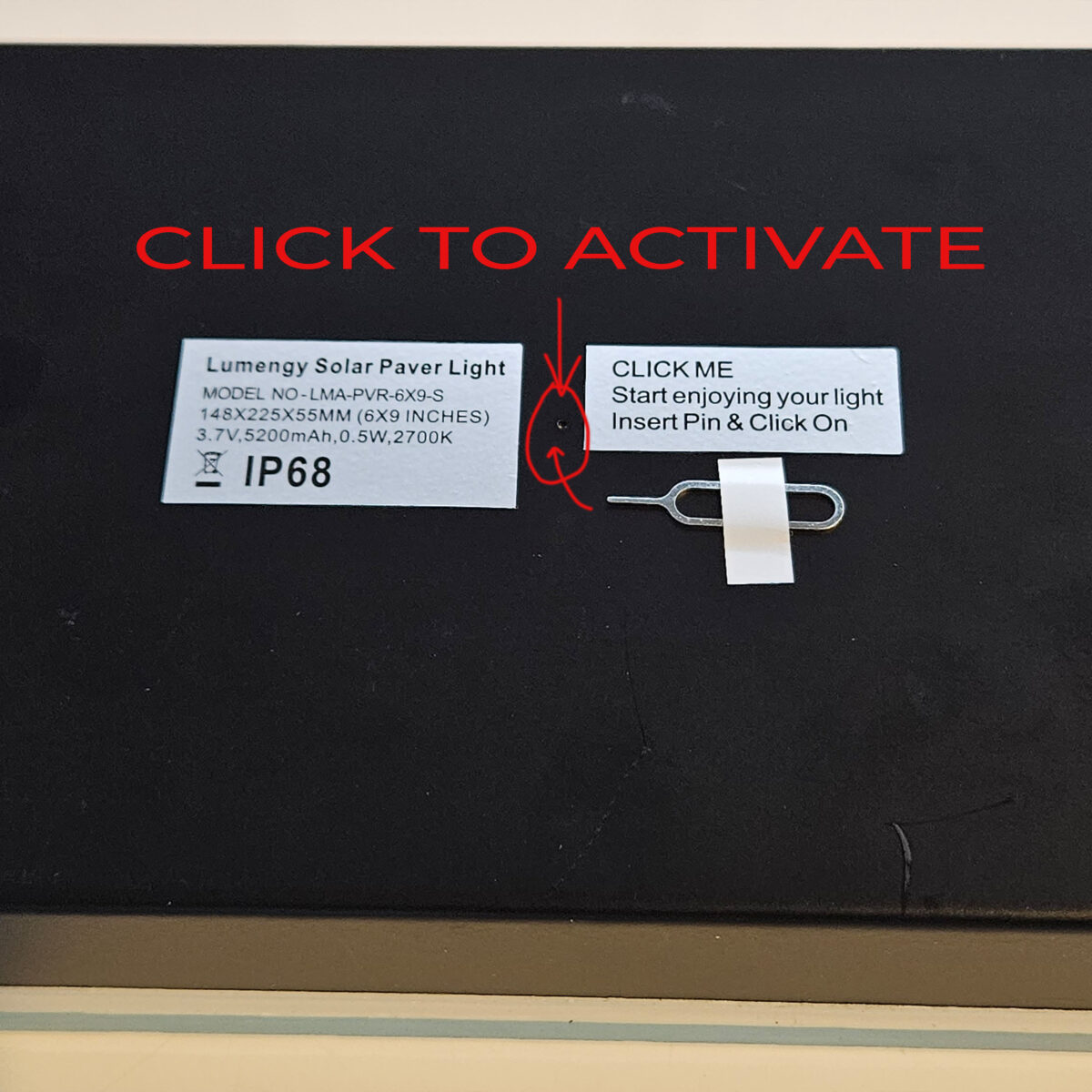 Easy Activation - One Click & You're Lite!