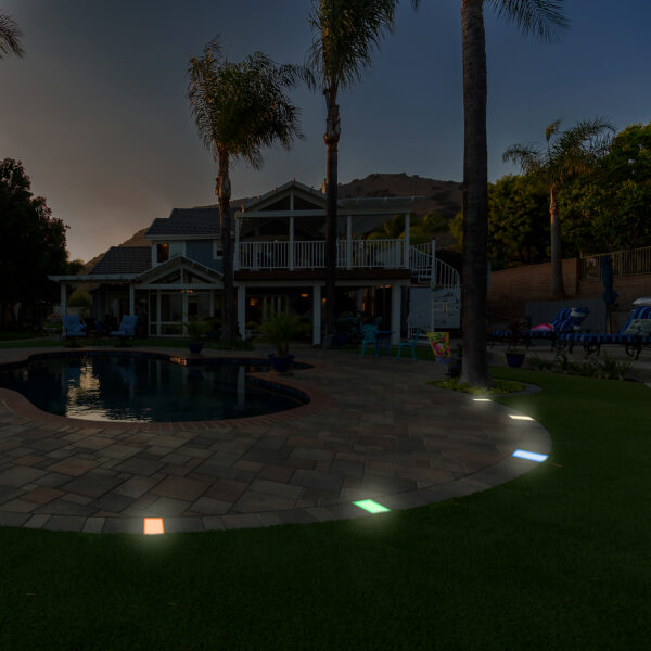Lumengy Paver Light 6x9 Around Pool Deck - Modern Outdoor Lighting