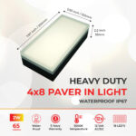 Dimensions of Lumengy 4x8 Inch Paver Light - 7.87 × 3.93 × 2.2 inches