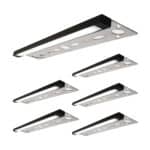 Lumengy 13 Inch Super Slim Hardscape Light 5000K delivers bright, daylight-like illumination, perfect for outdoor hardscape projects.