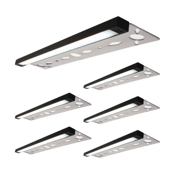 Lumengy 13 Inch Super Slim Hardscape Light 5000K delivers bright, daylight-like illumination, perfect for outdoor hardscape projects.