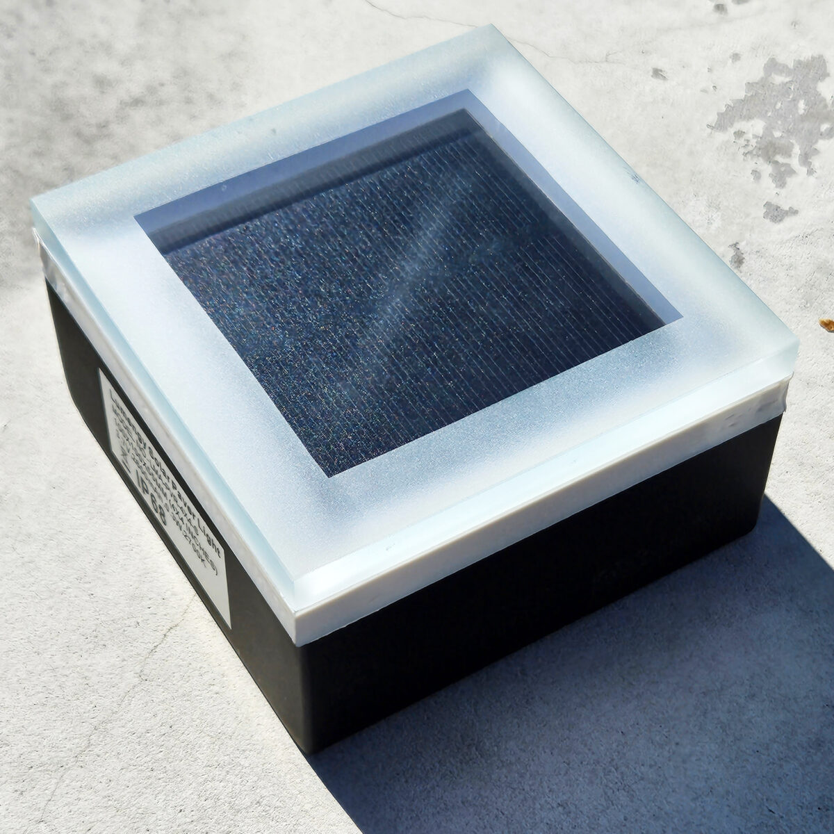 Lumengy 4x4 Solar Paver Lights 2-pack offers a compact and sustainable lighting solution for outdoor spaces.