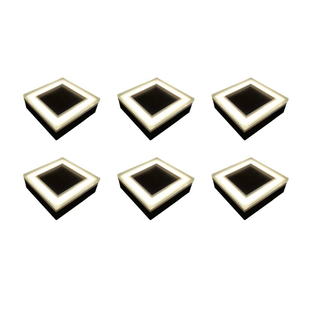 Lumengy 4x4 Solar 6 Pack - Sustainable and Efficient Outdoor Lighting