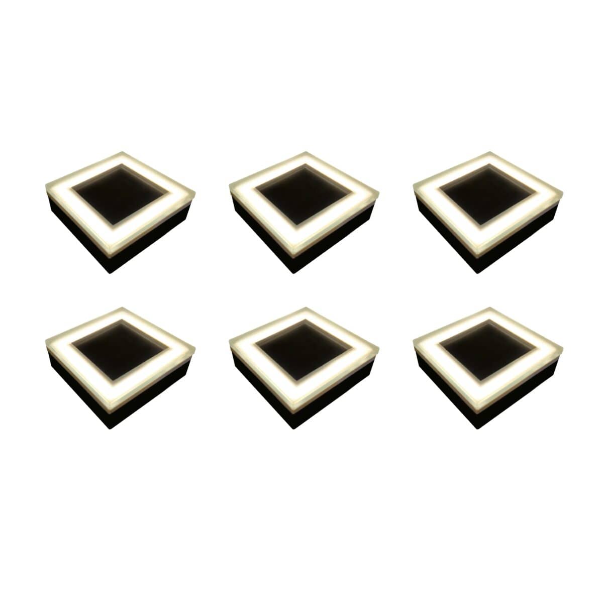 Lumengy 4x4 Solar 6 Pack - Sustainable and Efficient Outdoor Lighting