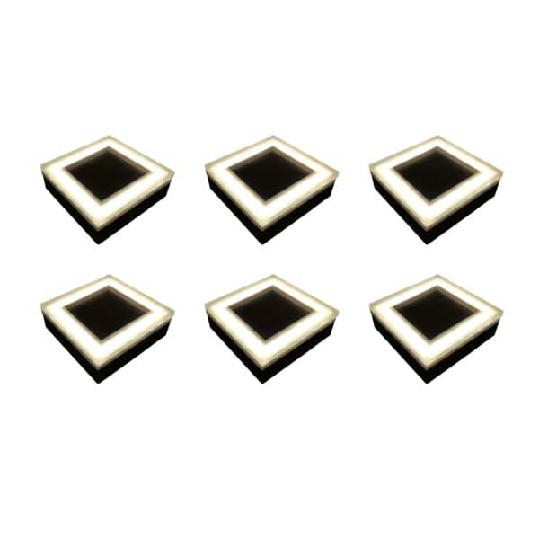 Lumengy 4x4 Solar 6 Pack - Sustainable and Efficient Outdoor Lighting