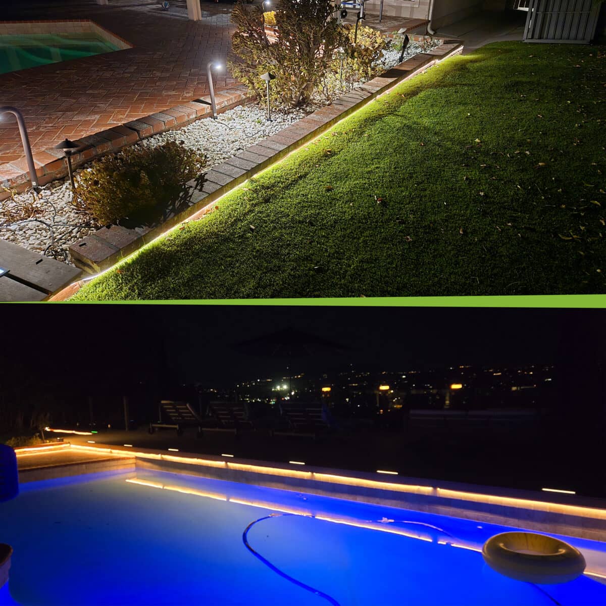 Outdoor Hardscape Neon LED Strip Light - 12V AC/DC, IP67 Waterproof, 6 Feet, 2700K Warm White