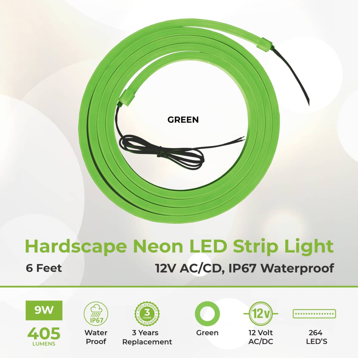- Lumengy Neon Light Green - Fresh and Vibrant Outdoor Lighting