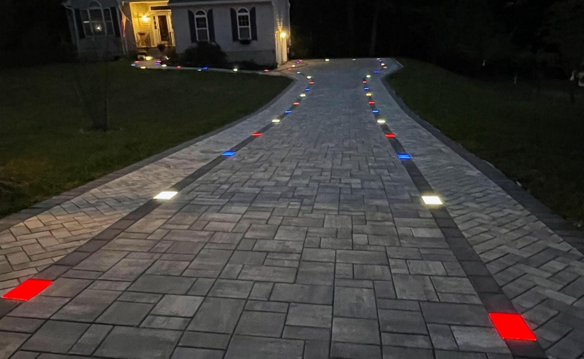 LUMENGY Paver Light 4×8 Inch, Glare-Free 5000K Brick Lighting ...