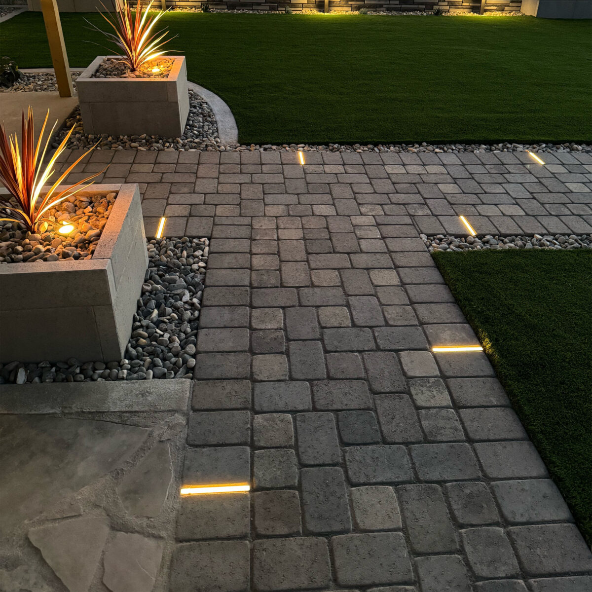 Paver Light 0.5x9 Inch 2700K Brick Lighting For Pavers, Driveway, Pathway Patio, & Garden, 12V Waterproof IP67, Drive-Over Rated - Image 5