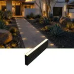 Paver Light 0.5x6 Inch 2700K Brick Lighting For Pavers, Driveway, Pathway Patio, & Garden, 12V Waterproof IP67, Drive-Over Rated