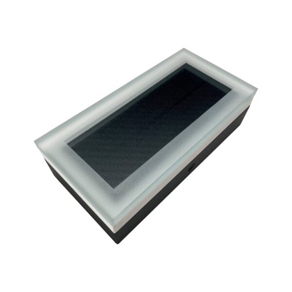 Solar Paver Light 4×8 inch, 2700K Warm White, Up to 12 Hours of Continuous Lighting, Stainless Steel, Glare-Free for Driveways & Garden, Waterproof & Drive-Over - Image 5