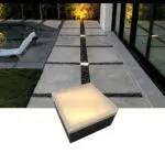Paver Light 4×4 Inch, 2700K Brick Lighting For Pavers, Driveway, Pathway Patio, & Garden, 12V Waterproof IP67, Drive-Over Rated