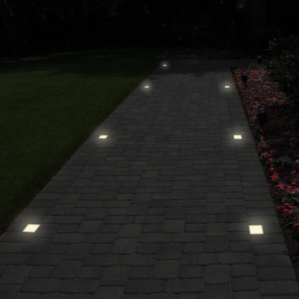 Paver Light 4×4 Inch, 2700K Brick Lighting For Pavers, Driveway, Pathway Patio, & Garden, 12V Waterproof IP67, Drive-Over Rated - Image 7