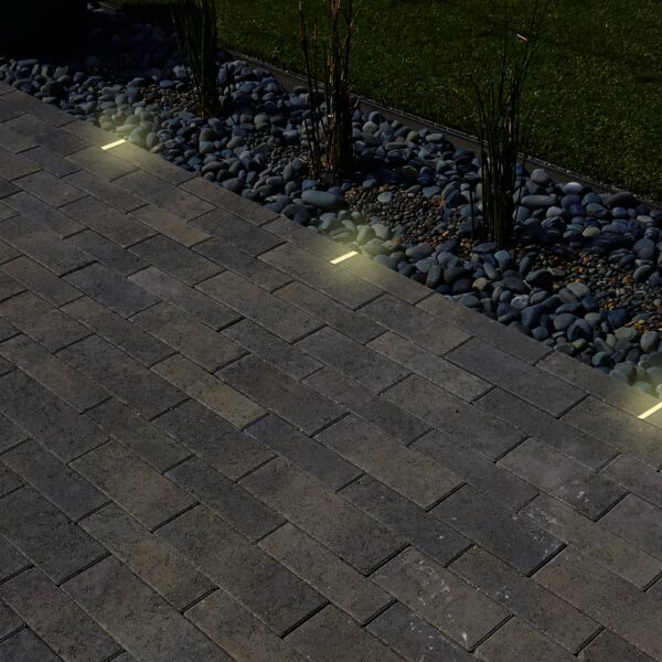 Paver Light Slim 0.5x4 Inch, 2700K Linear Lighting for Driveways, Walkways and Paver Borders 12V, IP67 Waterproof, Drive-Over Rated - Image 4