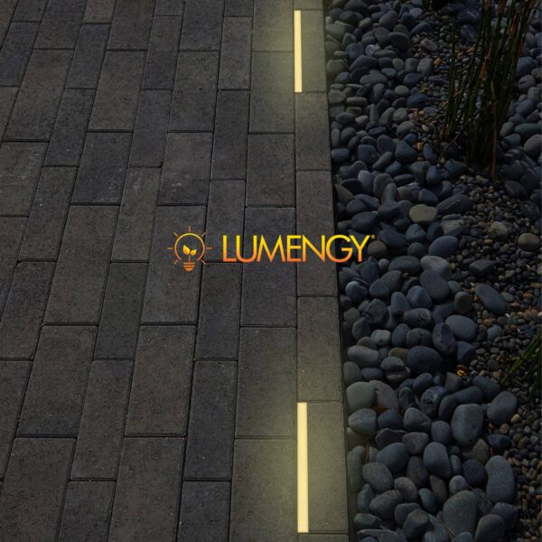 Paver Light 0.5x9 Inch 2700K Brick Lighting For Pavers, Driveway, Pathway Patio, & Garden, 12V Waterproof IP67, Drive-Over Rated - Image 4