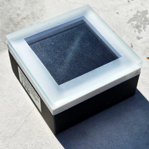 Solar Paver Light 4×4 inch, 2700K Up to 12 Hours of Continuous Lighting, Stainless Steel, Glare-Free for Driveways & Garden, Waterproof & Drive-Over - Image 5