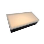 Paver Light 4×8 Inch, 2700K Brick Lighting For Pavers, Driveway, Pathway Patio, & Garden, 12V Waterproof IP67, Drive-Over Rated