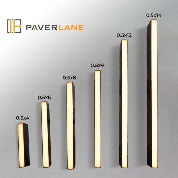 Paver Light 0.5x6 Inch 2700K Brick Lighting For Pavers, Driveway, Pathway Patio, & Garden, 12V Waterproof IP67, Drive-Over Rated - Image 11