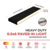 Paver Light 0.5x6 Inch 2700K Brick Lighting For Pavers, Driveway, Pathway Patio, & Garden, 12V Waterproof IP67, Drive-Over Rated - Image 3