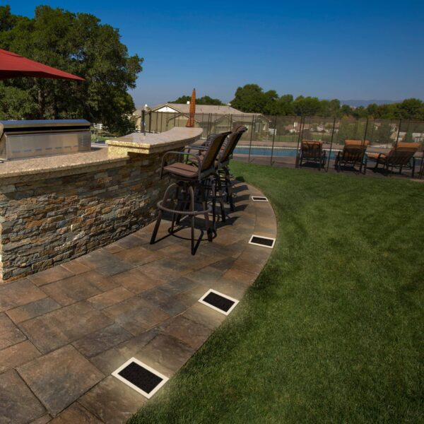 Solar Paver Light 4×8 inch, 2700K Warm White, Up to 12 Hours of Continuous Lighting, Stainless Steel, Glare-Free for Driveways & Garden, Waterproof & Drive-Over - Image 9