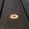 LED In-Ground Pavers Ambiance Lights, Ring Light Effect. Ideal for Decks, Driveways, Patios, Stainless Steel Color, 6-Pack - Image 15