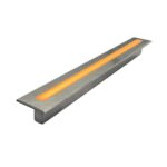 Deck & Paver Light 0.5x12 Inch 2700K For Driveway, Pathway, Patio & Garden, 12V Waterproof  IP68, Drive-Over Rated, Stainless Steel Finish