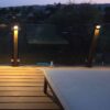 1-4 Watts Half Moon Deck Light For Low Voltage Landscape Lighting Dimmable 4-Way Brightness Solid Brass (6-Pack) - Image 6