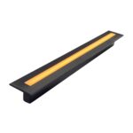 Deck & Paver Light 0.5x12 Inch 2700K For Driveway, Pathway, Patio & Garden, 12V Waterproof  IP68, Drive-Over Rated, Brown Finish