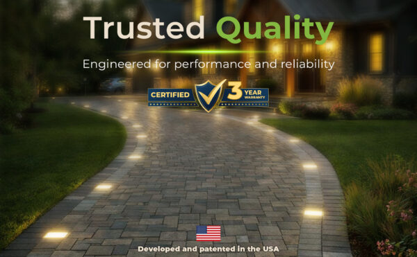 Paver Light 4×4 Inch 5000K for Pavers Driveways, Patios & Walkways Waterproof IP67 - Image 14