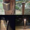 Mini Deck Down Light, For Steps, Posts, Fence, Walls, Solid Brass, Warm White 2700K, 12V, IP67 Waterproof (6-Pack) - Image 7