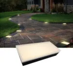 Paver Light 4×8 Inch, 2700K Brick Lighting For Pavers, Driveway, Pathway Patio, & Garden, 12V Waterproof IP67, Drive-Over Rated