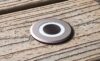 LED In-Ground Pavers Ambiance Lights, Ring Light Effect. Ideal for Decks, Driveways, Patios, Stainless Steel Color, 6-Pack - Image 2