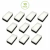 10-Pack Paver Light 4×8 Inch, Glare-Free 5000K Brick Lighting For Paver Driveways, Pathways, Patios & Garden, 12V Waterproof & Drive-Over Rated