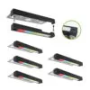 7″ LED Hardscape Light, RGBWW Dimmable, 2700K, Replaceable, 3 Mounting Plates, Retaining Wall & Step Light, Black, 6-Pack